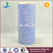 Blaue Dekoration Blumen Vase YSv0002-01